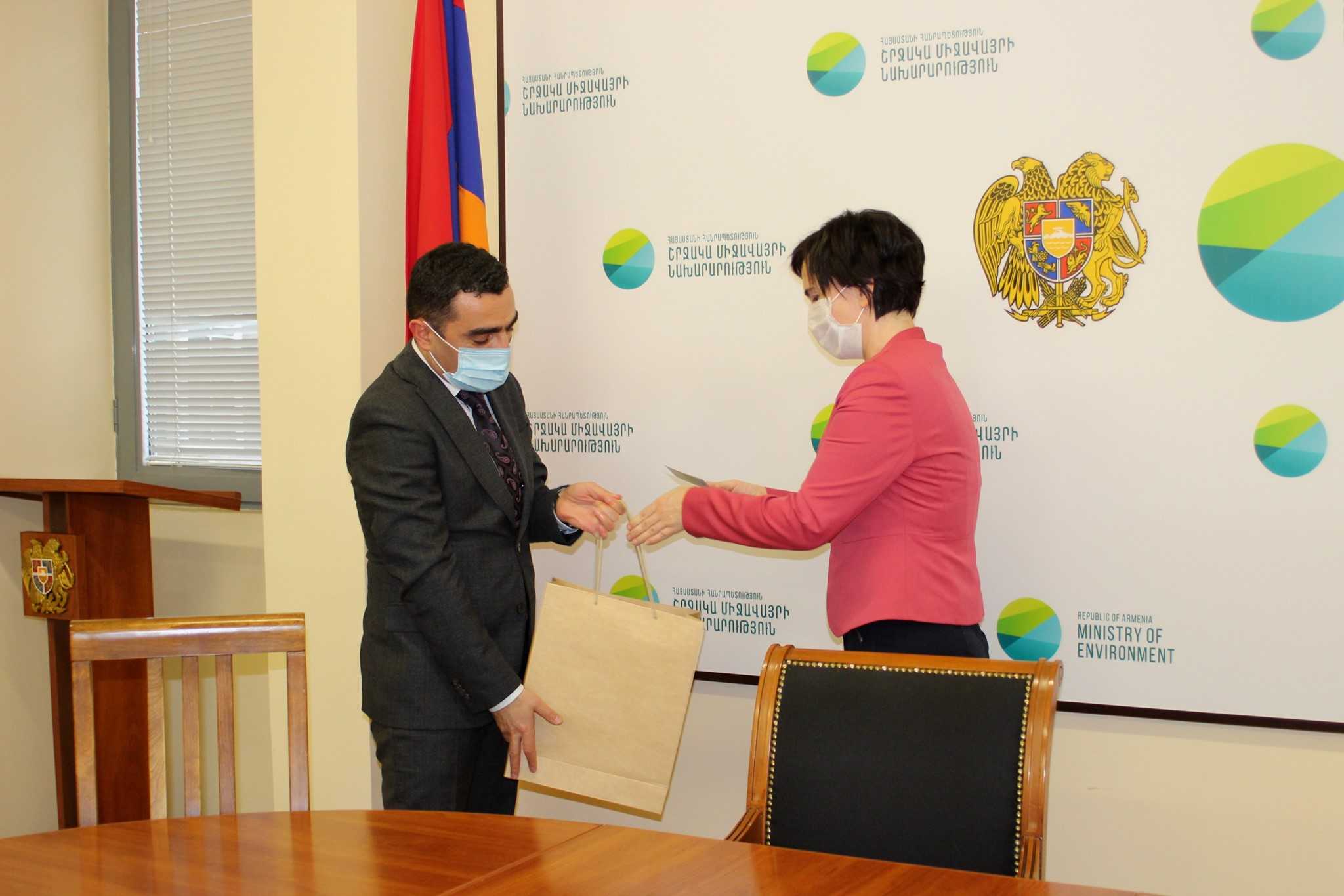 ՀՀ Լիտվայի արտակարգ և լիազոր դեսպանի պատվիրակությունը այցելեց ՇՄ նախարարություն