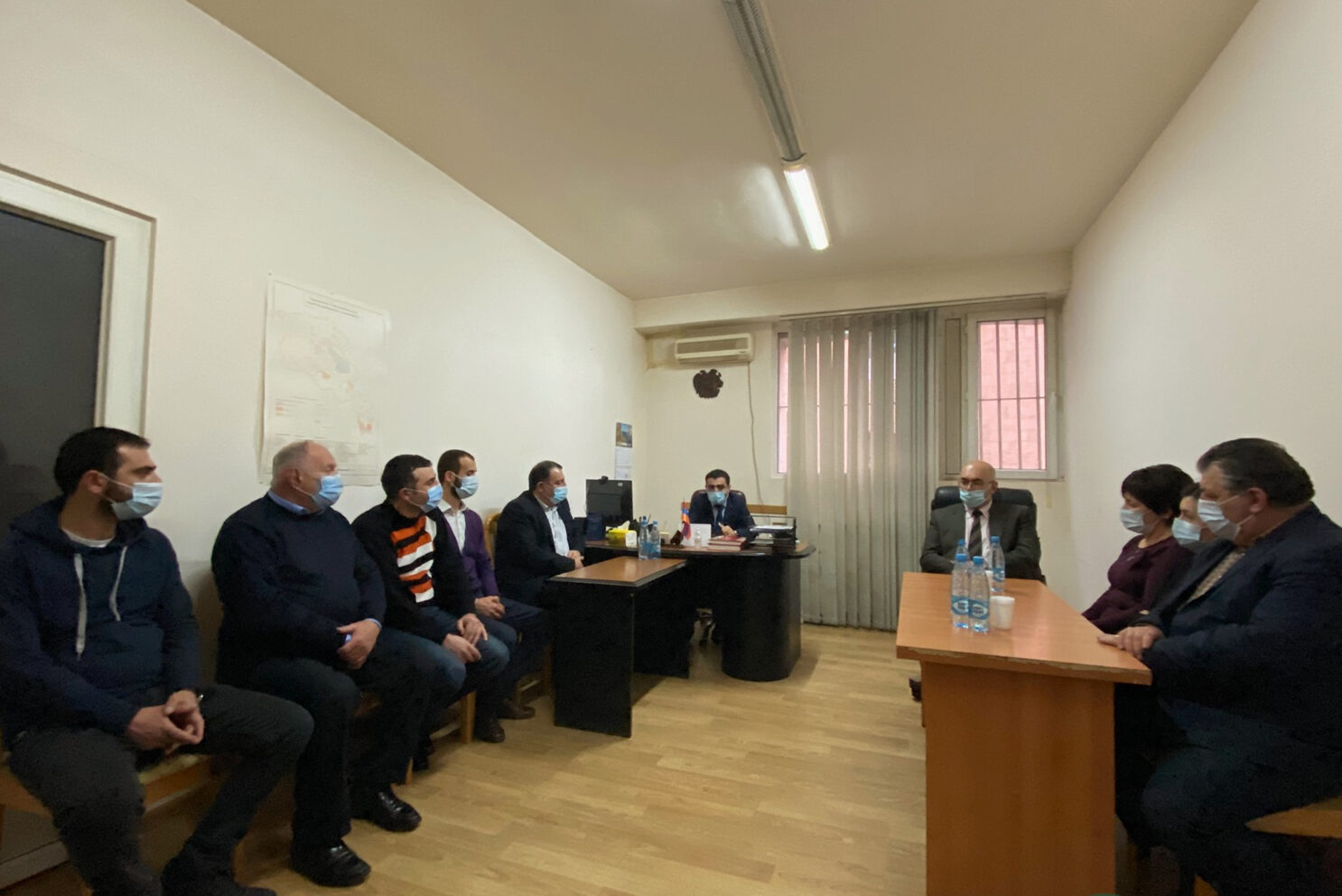 ՇՄ նախարարը և ոլորտն համակարգող նախարարի տեղակալը  աշխատանքային այցով ‹‹Շրջակա միջավայրի վրա ազդեցության փորձաքննական կենտրոն›› ՊՈԱԿ-ում էին