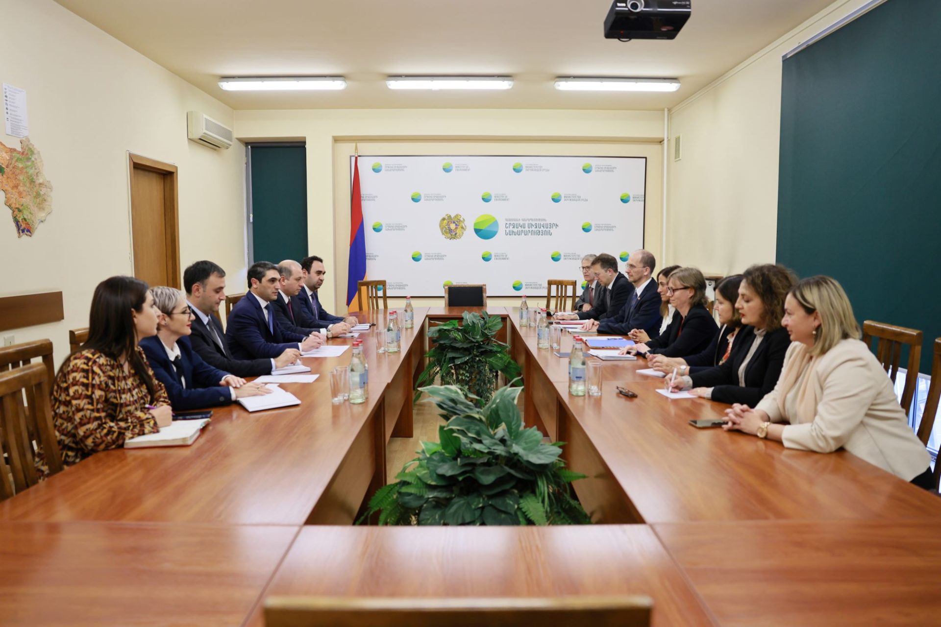 ՀՀ շրջակա միջավայրի պահպանությանը Հայաստանին կաջակցի KfW Գերմանական զարգացման բանկը