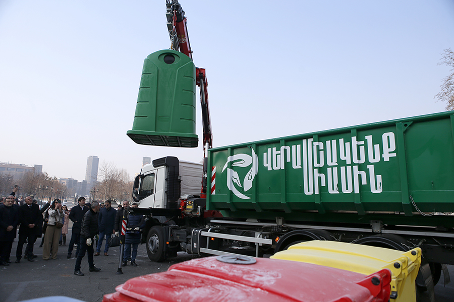 Երևանում տեսակավորման թափոնամանների թիվը կհասնի 1200-ի